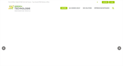 Desktop Screenshot of greentechnologie.net